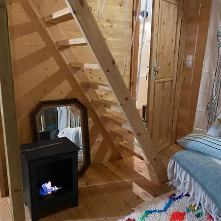 Maison En Bois 1 Chambre 4 Couchages Type Tiny House Granville Extérieur photo