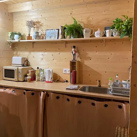 Maison En Bois 1 Chambre 4 Couchages Type Tiny House Granville Extérieur photo