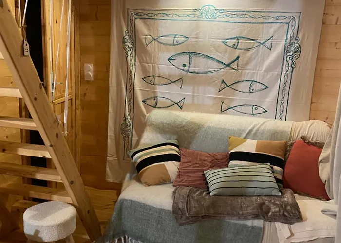 Maison En Bois 1 Chambre 4 Couchages Type Tiny House