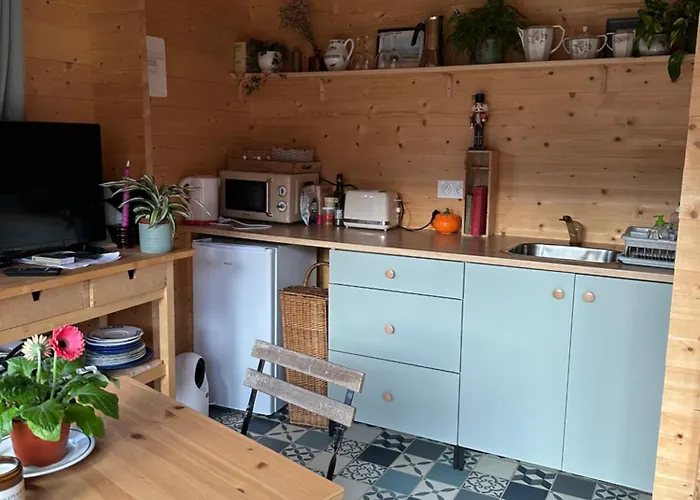 Maison En Bois 1 Chambre 4 Couchages Type Tiny House